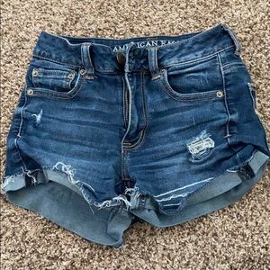 American Eagle super stretch jean shorts